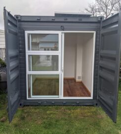 Off grid 10 ft container/ sleep-out / office